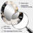 Exploring The Depths Of Gold Marble II - Abstract Oval Decorative Mirror On Metal-247661924