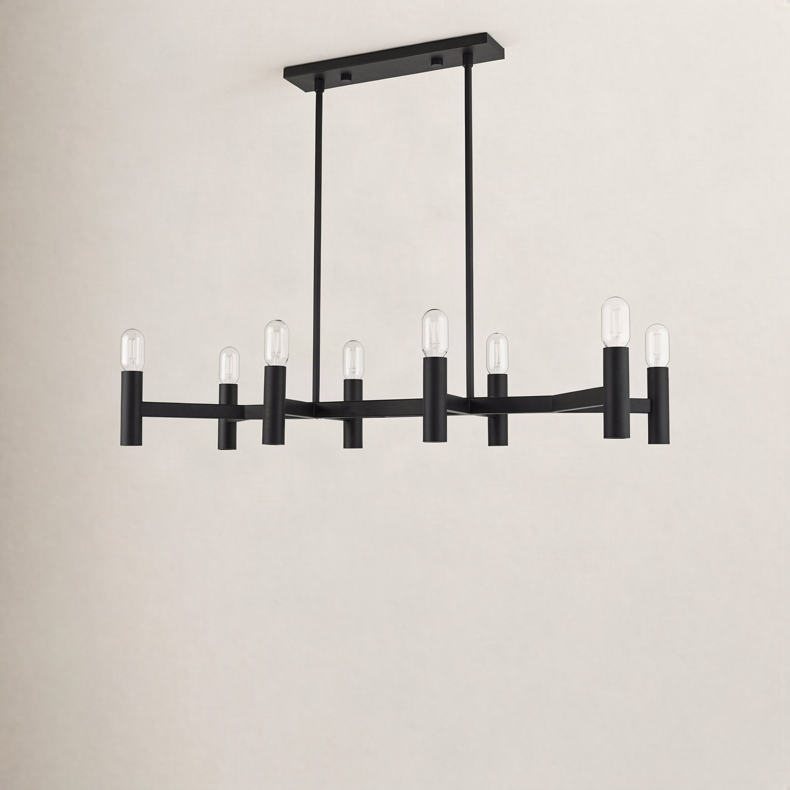 Martella 8-Light Chandelier, Black
