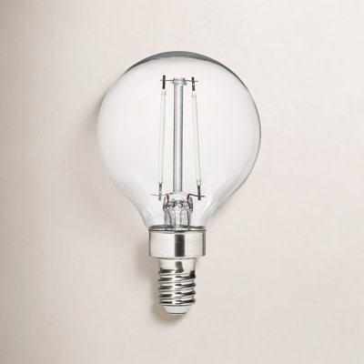 Branded Lamps 2.5W G16.5 Clear LED Edison Bulb
