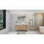 Base de meuble-lavabo simple 58,5 po mural seulement-58199417