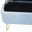 Banc de rangement avec repose-pieds pour pieds dorés-1072294483-1072294484