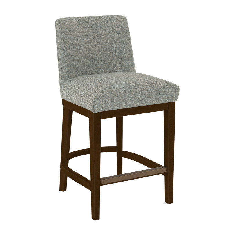 Upholstered Stool, Rumor Bliss, Pecan