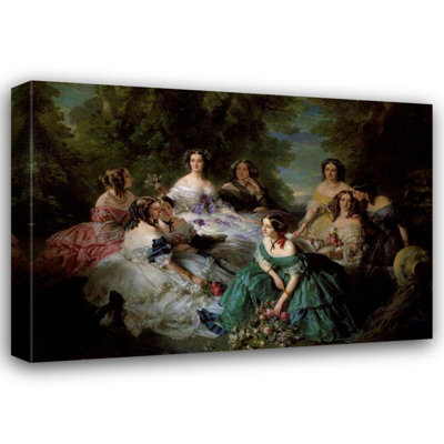 The Empress Eugenie Surrounded by her Ladies in Waiting