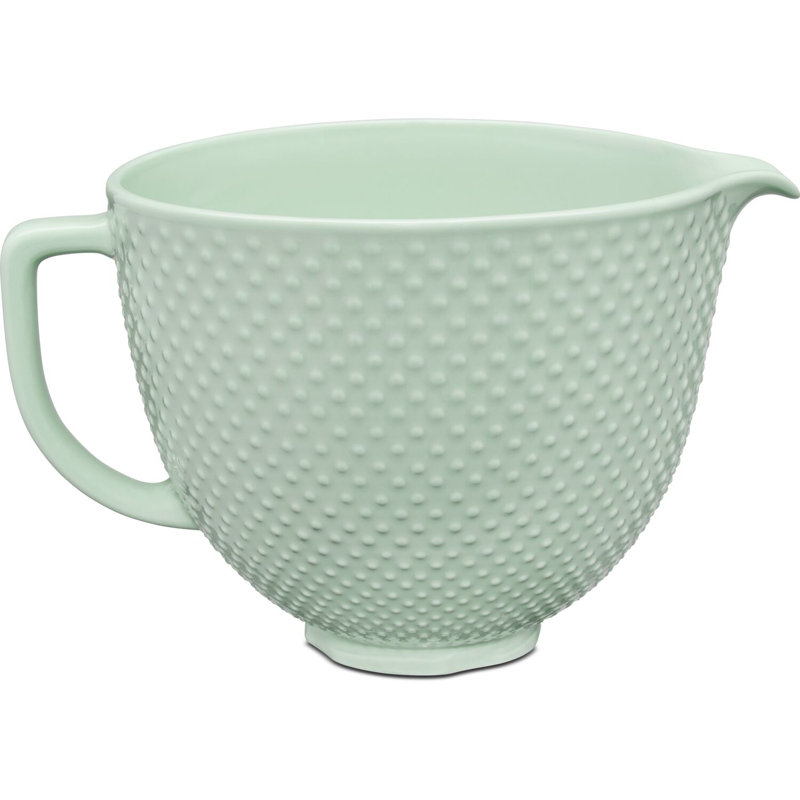 KitchenAid 5-Quart Ceramic Bowl for Tilt-Head Stand Mixers in Dew Drop, Dew Drop