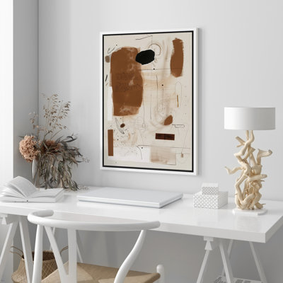 Brown Abstract Shapes Illustrations Artwork