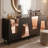 71'' Mirrored Console Table