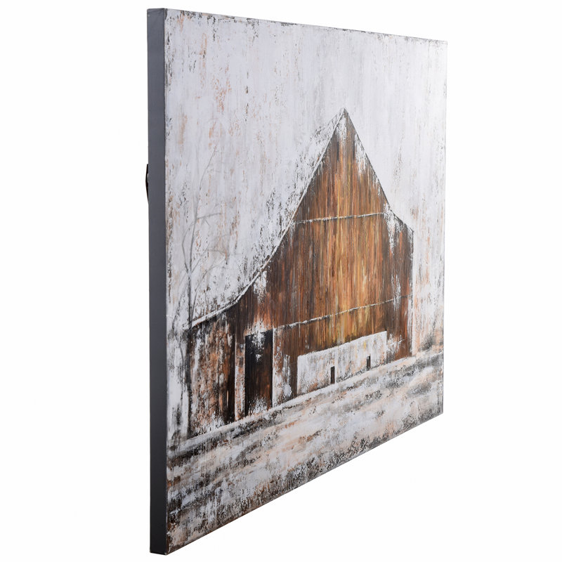 Aged Barnhouse " Aged Barnhouse " Painting Print