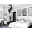 Chaidez 4 - Light Black Cluster Pendant
