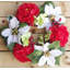 Couronne de pivoines et hortensias 14 po