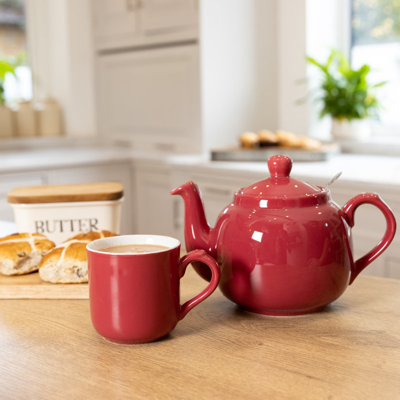 Farmhouse Stoneware Mug, Pink