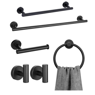 6 - Piece Bathroom Hardware Set
