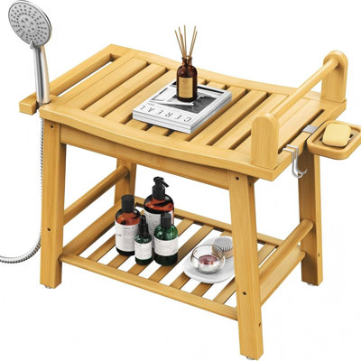 Bamboo Shower Bench