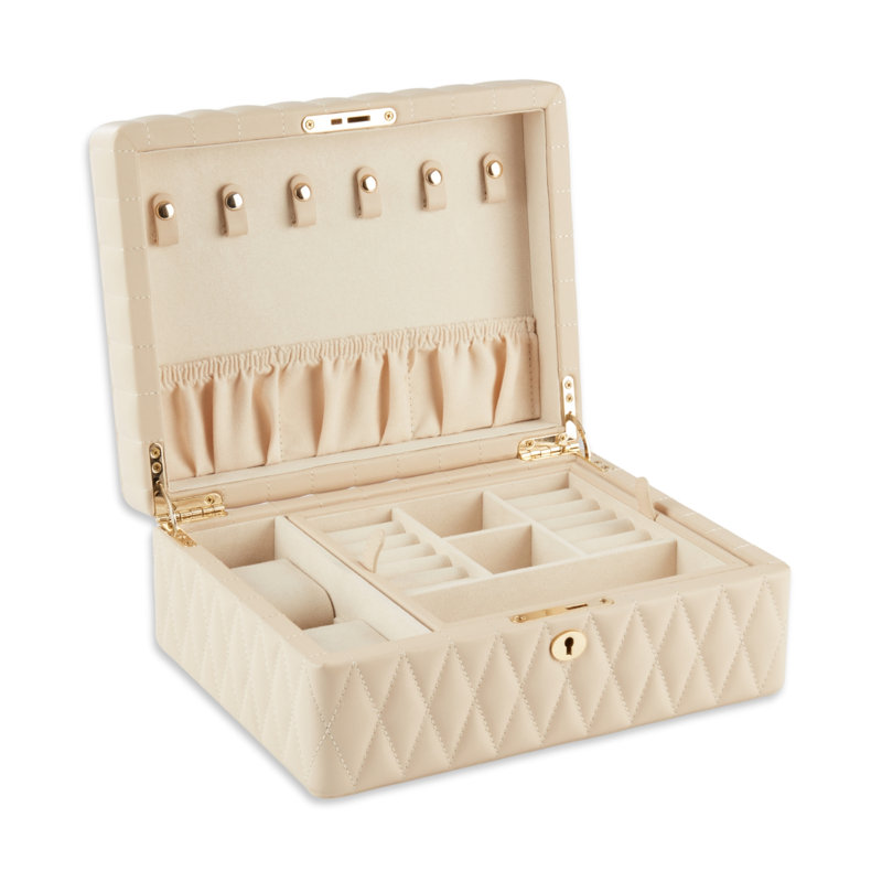 Boîte à bijoux Cora, Crème