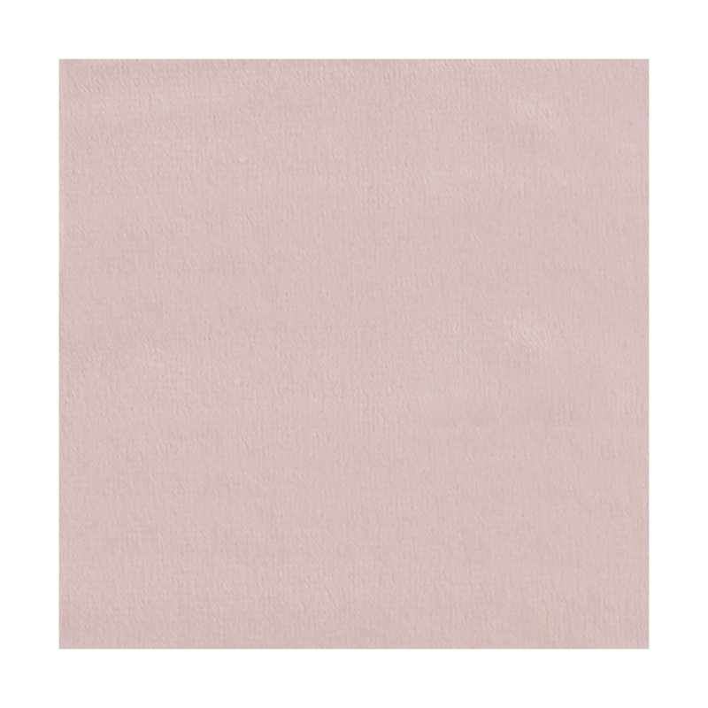 Calcott Velvet Wingback Chair, Blush Pink Velvet