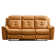 84'' Wide Modern Faux Leather Manual Reclining Sofa with Pillow Top Armrests