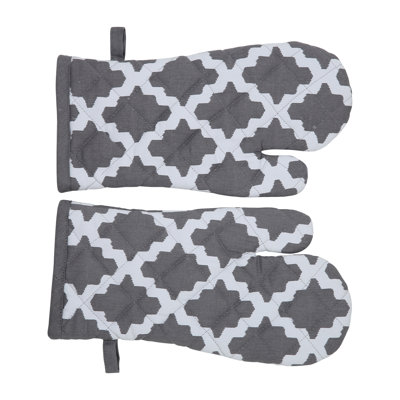 Brambly Cottage Pattern Oven Mitt(s) Only Set