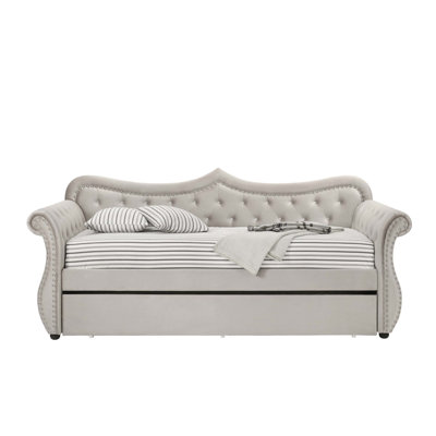 Adkins Linen Daybed W/Trundle (Twin)