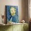 Autoportrait sur toile tendue par Vincent Van Gogh-1870447734