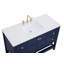 Ensemble de meuble-lavabo simple 48 po Krish-857810722