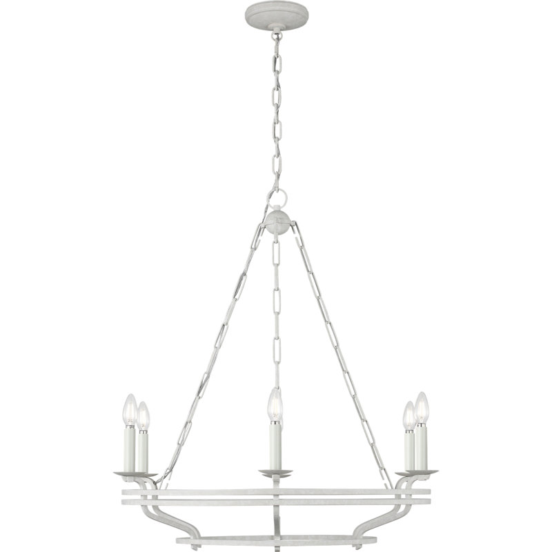 Brighton Chandelier, 32.5, Aged Pewter