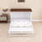 Solid Pine Murphy Bed Chest With Charging Station And Large Storage Drawer