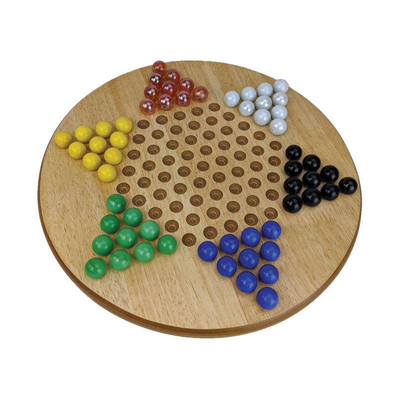 AreYouGame.com 12'' L Checkers Game Set
