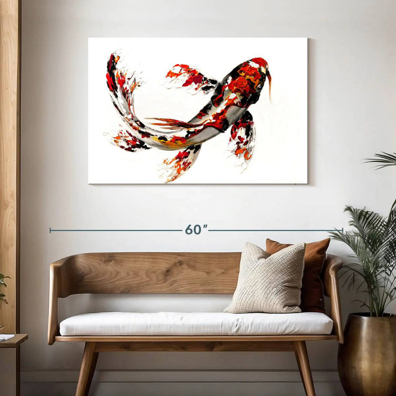 Poisson koi simple Brampt, H 30 po x l 45 po
