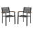 Gabrielo Premium All-Weather Wicker Outdoor Stacking Dining Armchair