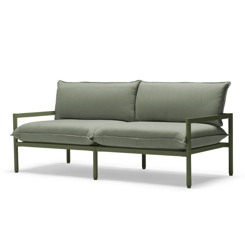 Terra Outdoor 2 - Seat Loveseat, Olive
