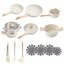 17Pcs Nonstick Cookware Set