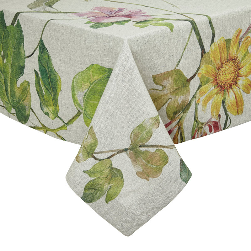Toulouse Floral Tablecloth, 108" Rectangle