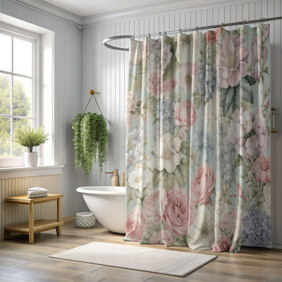Dreamy Petals - Rideau de douche standard 1 pièce