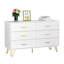 Commode double 6 tiroirs l 47,24 po-1871775762