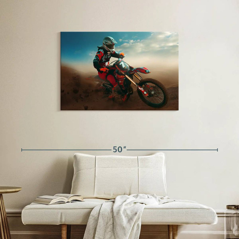 Sireci Extreme Motorcycle, 24" H x 36" W