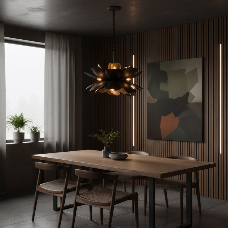 Botanic Panic 13-Light Pendant, 36"W x 24.50"H