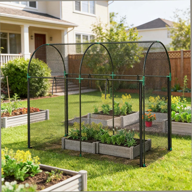 Cage à plante spacieuse, grande cage de culture, tente de protection des plantes