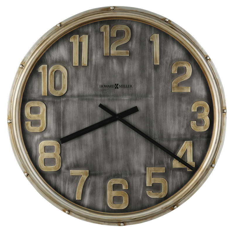 Brender Metal Analog Wall Clock