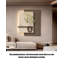 Art mural moderne en grès avec verdure et lapin-1797620051-1797620050