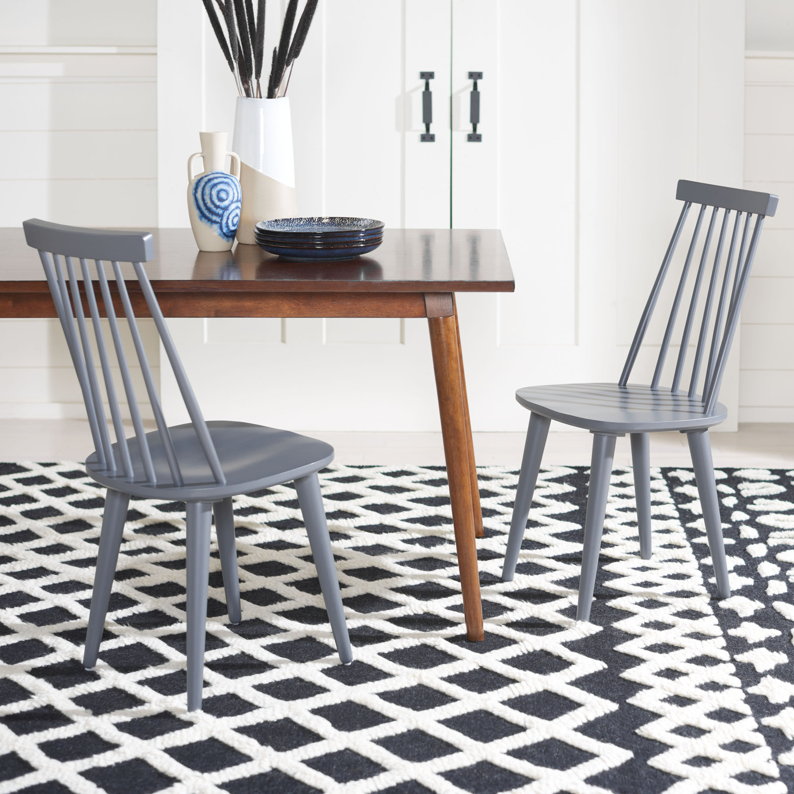 Rolde Dining Chair, Gray