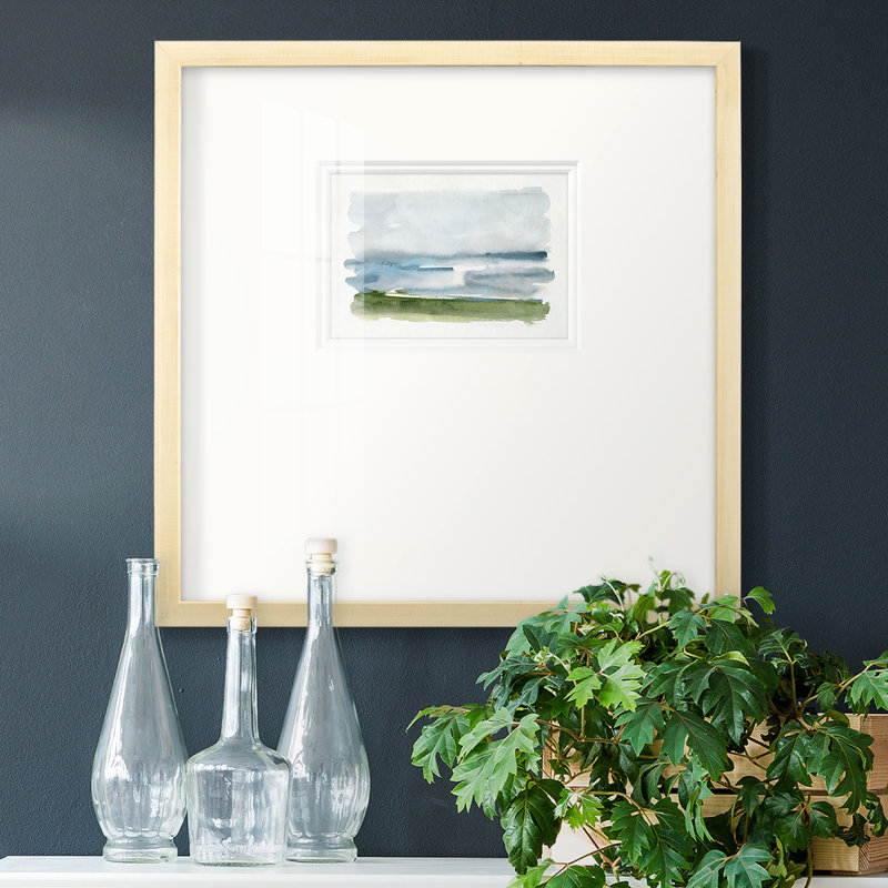 Blakes, reproduction d'art encadrée, H 17 po x l 17 po x P 1,25 po, Naturel