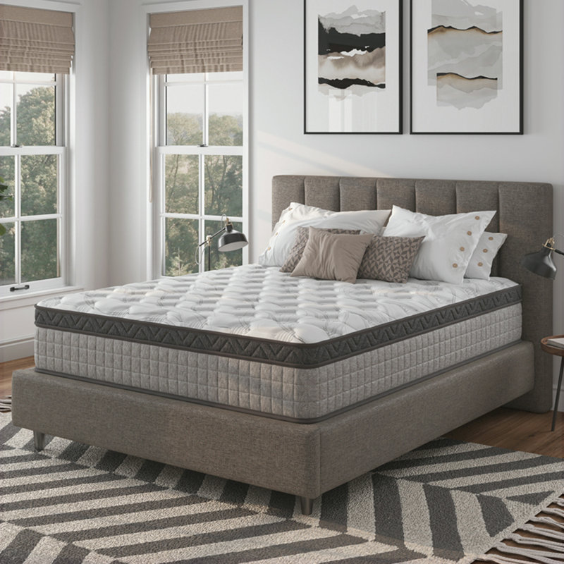 Diamond Innerspring Hybrid and Cooling Gel Memory Foam Mattress
