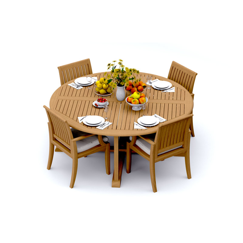 Ensemble repas d'extérieur Lagos, 4