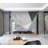 Geometric Triangle Shapes Marble Removable Wallpaper-86178891