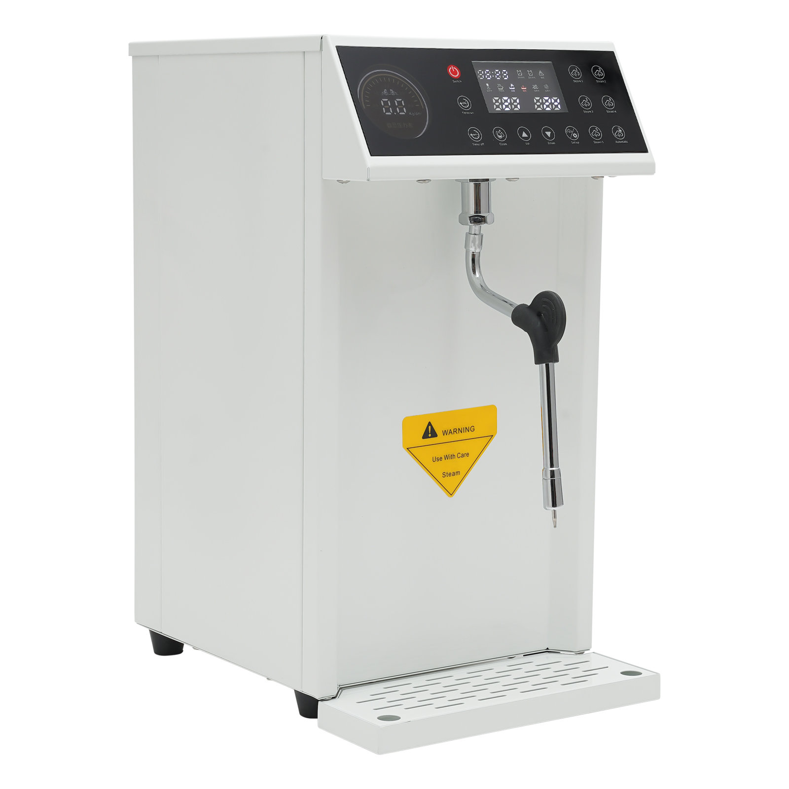 OUKANING 8L Commercial Milk Steamer Coffee Foam Maker Wayfair