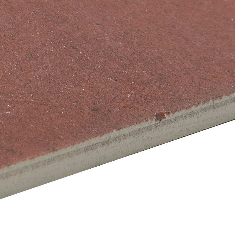 Encausto Deco 8" x 8" Porcelain Singular Tile, Cadmio