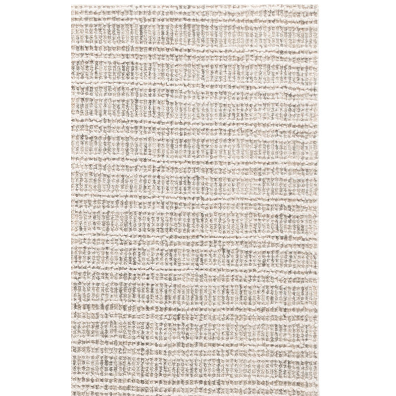 Metro 810 Hand Tufted 80% Wool; 20% Cotton Striped Rug, 5'-0" X 8'-0" Rectangle