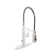 Willow 1.8 Flow Pull Down Sprayer Kitchen Faucet with Infrared Sensor Induction Function and Deck Plate