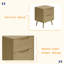 Table d'appoint, table d'appoint, bout, tiroir de rangement, table de chevet, chambre à coucher