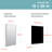 Fallyn Recessed or Surface Mount Frameless Medicine Cabinet with 3 Adjustable Shelves-801010825