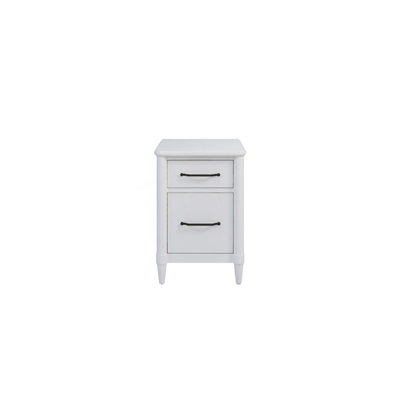 Classeur 2 tiroirs, Blanc